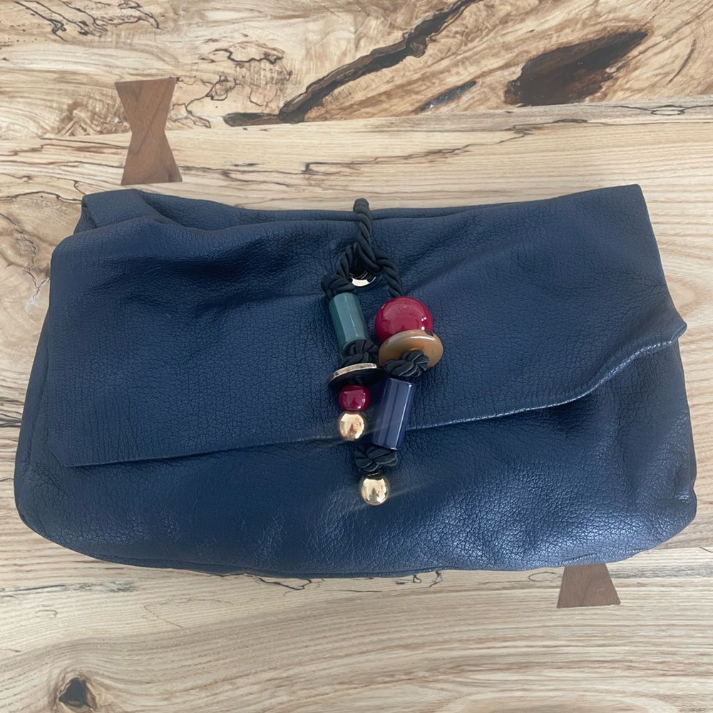 NAHALL Tiffy in Navy handbag